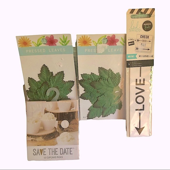 NWT Bridal Shower Accessories Lot Cards Stamps Decor Cake Topper and More - Picture 6 of 12